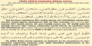 Yasin Duası, Okunuşu ve Anlamı Yasin Duası